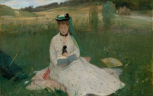 Olvasás. 1873 alkotó: Berthe Morisot