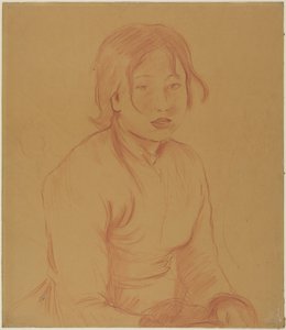 Paraszti lány alkotó: Berthe Morisot