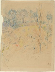 Tavaszi táj, c. 18901891. alkotó: Berthe Morisot