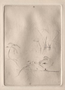 A kacsa, 1888-90. alkotó: Berthe Morisot
