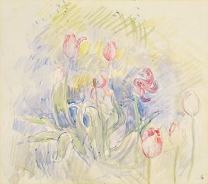 Tulipán, 1890 alkotó: Berthe Morisot