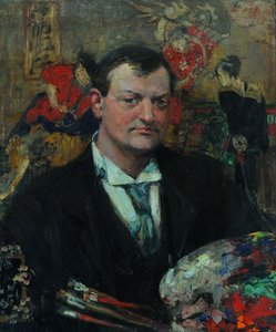 Edward Atkinson Hornel alkotó: Bessie MacNicol