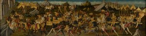 Scipio Africanus Hannibal legyőzése, 1470 körül (tempera a panelre szerelt szöveten) (lásd még: 488155)
