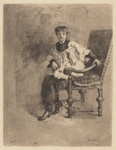 Ülő Akolitus, c. 1872.