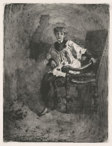Ülő Akolitus, c. 1872.