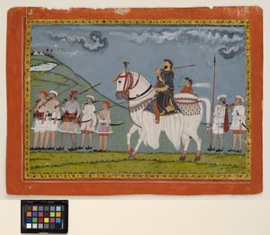 Kunwar Dhan Singh szeplős lován alkotó: Bijna Bijna