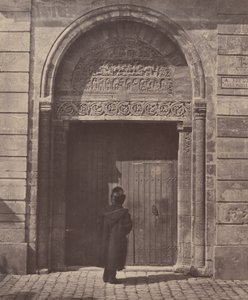 A Bourges-i Szent Ursinus portál, rue du Vieux Poirier