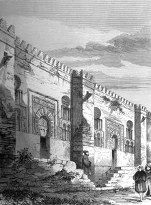A Mezquita, Cordoba, Spanyolország, 1849.