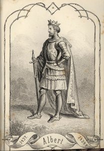 Nagyképű Albert 1397-1439, magyar és horvát király alkotó: Béla Vizkelety