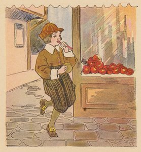 Gyerekvers: (színes litográfia) alkotó: Blanche Fisher Wright