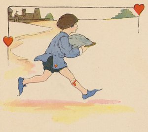 Gyerekvers: Peter Piper (színes litográfia) alkotó: Blanche Fisher Wright