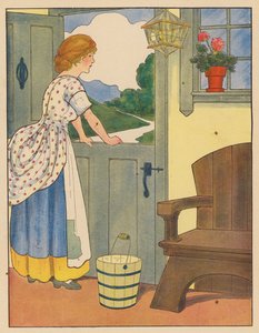 Gyerekvers: (színes litográfia). alkotó: Blanche Fisher Wright