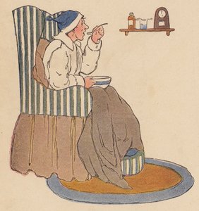 Gyerekvers: Tobagói ember (színes litográfia). alkotó: Blanche Fisher Wright