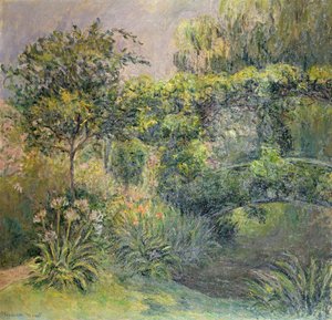 Híd a Giverny Gardensnél