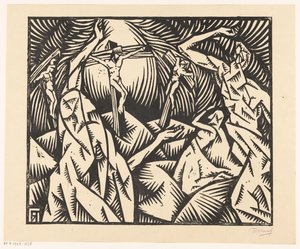 Golgota (eredeti cím a tárgyon) alkotó: Bob Hanf (signed by artist)
