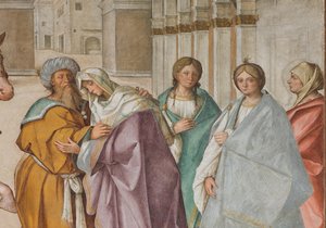 Központi hajó, első északi szakasz, Szent Joachim és Sant