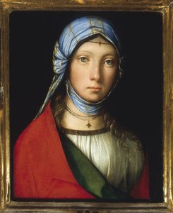 Gitane - Cigánylány - Boccaccino, Boccaccio (1468-1525) - c. 1505 - Olaj, fa - 24x19 - Uffizi Galéria, Firenze