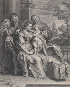 A Szent Család Szent Annával, kb. 1625-35.