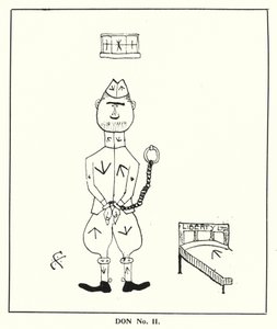 Oxfordi trükkök: Don No II (litho) alkotó: Bohun Lynch