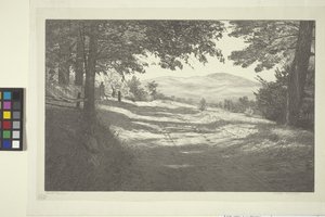 Északi nézet (tinta papíron)