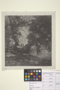 Piknik (tinta papíron) alkotó: Bolton Coit Brown