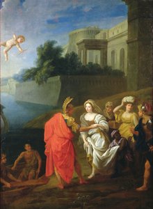 Helén elrablása alkotó: Bon de Boulogne