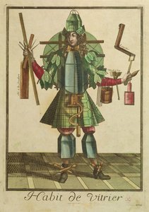 Az üvegesek jelmeze alkotó: Bonnart 1650-1750 Bonnart 1650-1750
