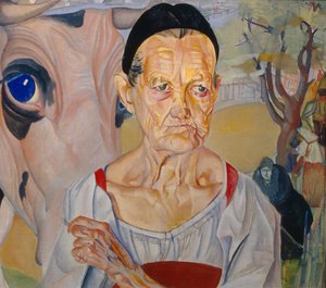 Tejésznő a ciklusból Oroszország arcai, 1917 alkotó: Boris Dmitrievich Grigoriev