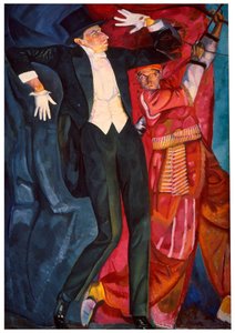 „Vsevolod Meyerhold színpadi producer portréja”, 1916 alkotó: Boris Grigor