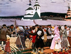 Becsületes alkotó: Boris Mikhailovich Kustodiev