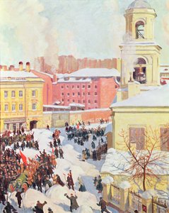 1917. február 27 alkotó: Boris Mikhailovich Kustodiev