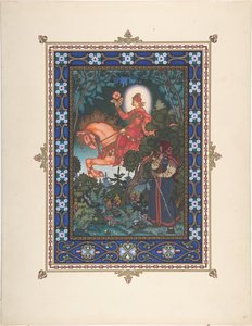 Illusztráció a Szépséges Vaszilisza című meséhez, c. 1925