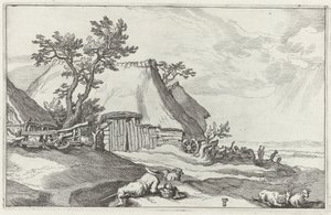 Táj farm alkotó: Boëtius Adamsz. Bolswert