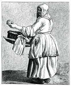 Sült alma!, 1737-1742. alkotó: Bouchardon