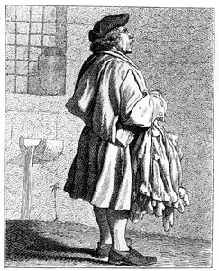 Nyúlbőrök!, 1737-1742. alkotó: Bouchardon