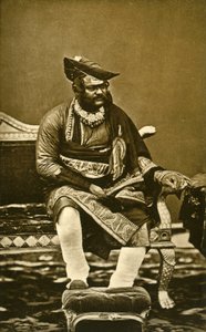 H.H. General The Maharajah Sindhia of Gwalior G.C.B., G.C.S.I., 1870, 1901.