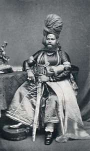 Panab maharadzsa, Bombay elnöksége, 1902