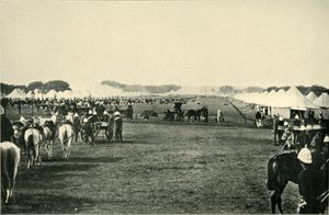 Az alkirályok tábora a birodalmi gyűlésen, 1877. január, 1901. alkotó: Bourne and Shepherd