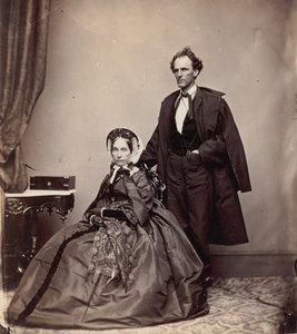 [Senator and Mrs. James Henry Lane], 1861-66. alkotó: Brady and Co