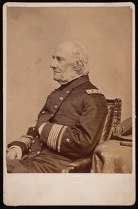 William Branford Shubrick admirális portréja 1790-1874, 1874 előtt.