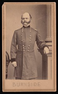 Ambrose Everett Burnside portréja 1824-1881, 1860 körül.