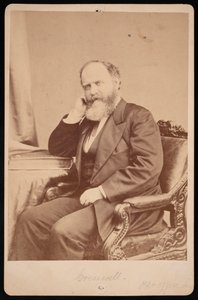John Angel James Creswell portréja 1828-1891, 1891 előtt.