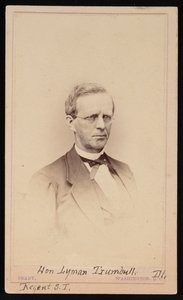 Lyman Trumbull portréja 1813-1896, 1862 és 1869 között.