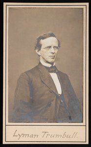 Lyman Trumbull portréja 1813-1896, 1864 és 1868 között.