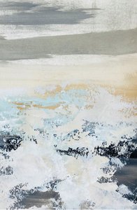 Absztrakt óceáni hullámok alkotó: Breanna Megan Studio