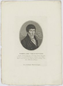 Girolamo Crescentini portréja 1762-1846, 1800 után.