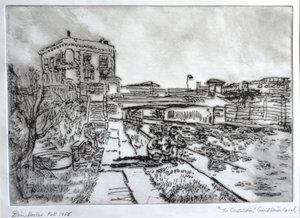 Pub a Towpath mellett, Camden alkotó: Brenda Brin Booker