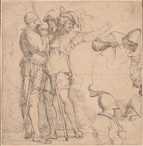 Capriccio Salvator Rosa "figurájából" származik
