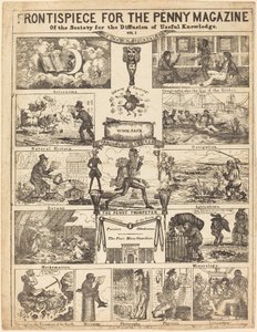 Frontispiece a Penny Magazine of the Society for the Diffusion of Knowledge of Knowledge számára: Vo