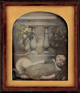 Egy gyermek portréja,c. 1850 (fotó) alkotó: British Photographer